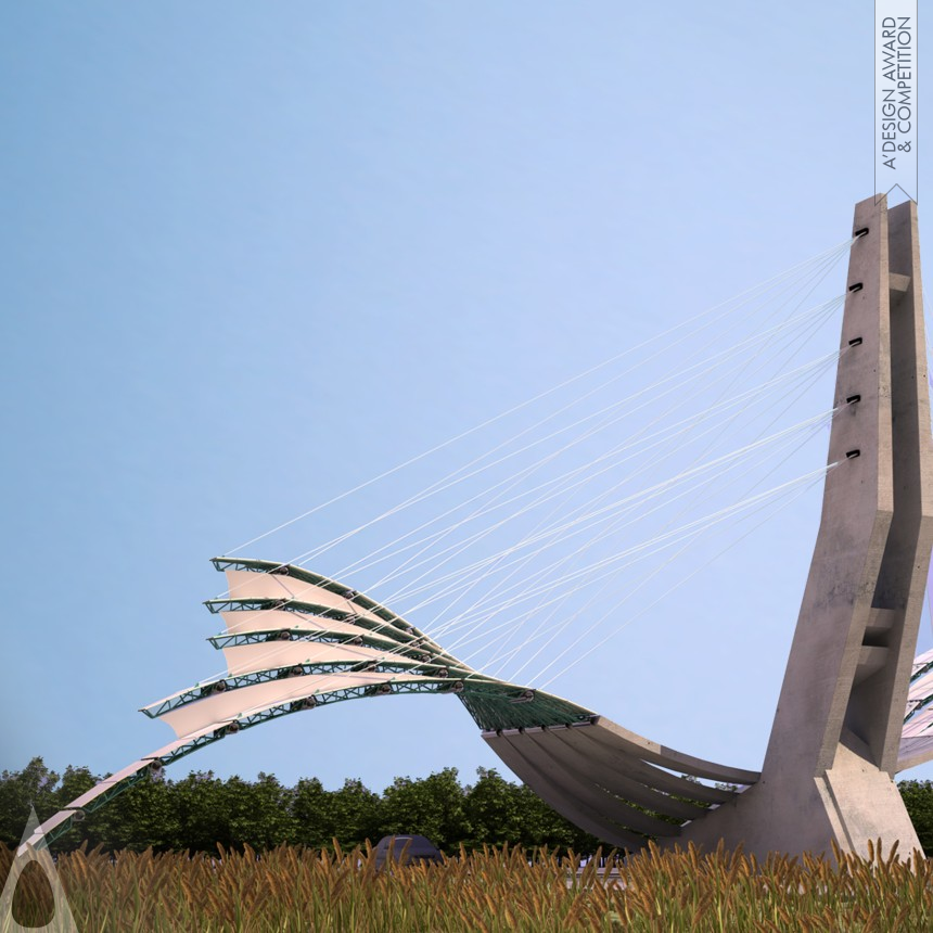 Entrance of the tourist city of Mashhad designed by Naser Nasiri & Taher Nasiri