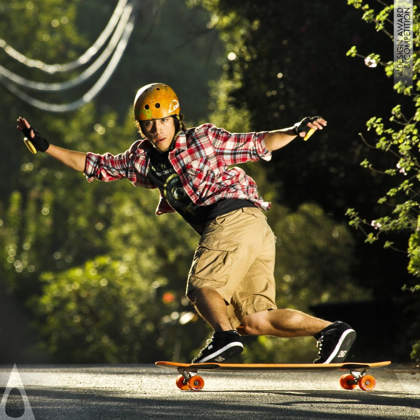 Danny Carper's Chubby Unicorn Freeride/Downhill Skateboard