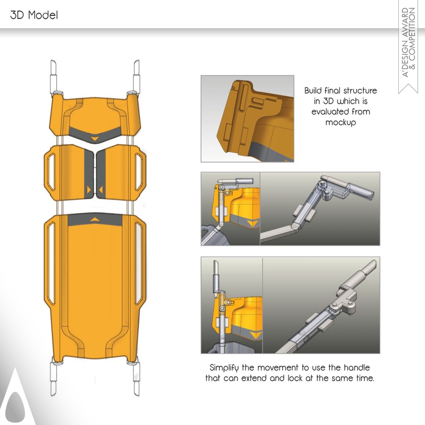 Ta-Chin Danny Lin's Lenify Emergency Medical Stretcher