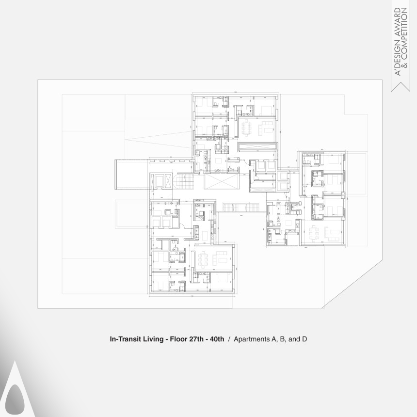 AGi Architects's Al Mayssam In-transit Living Residential Complex Building