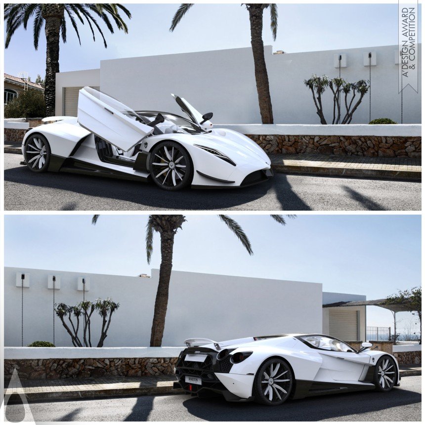 Platinum Vehicle, Mobility and Transportation Design Award Winner 2013 Shayton Equilibrium Hypercar 