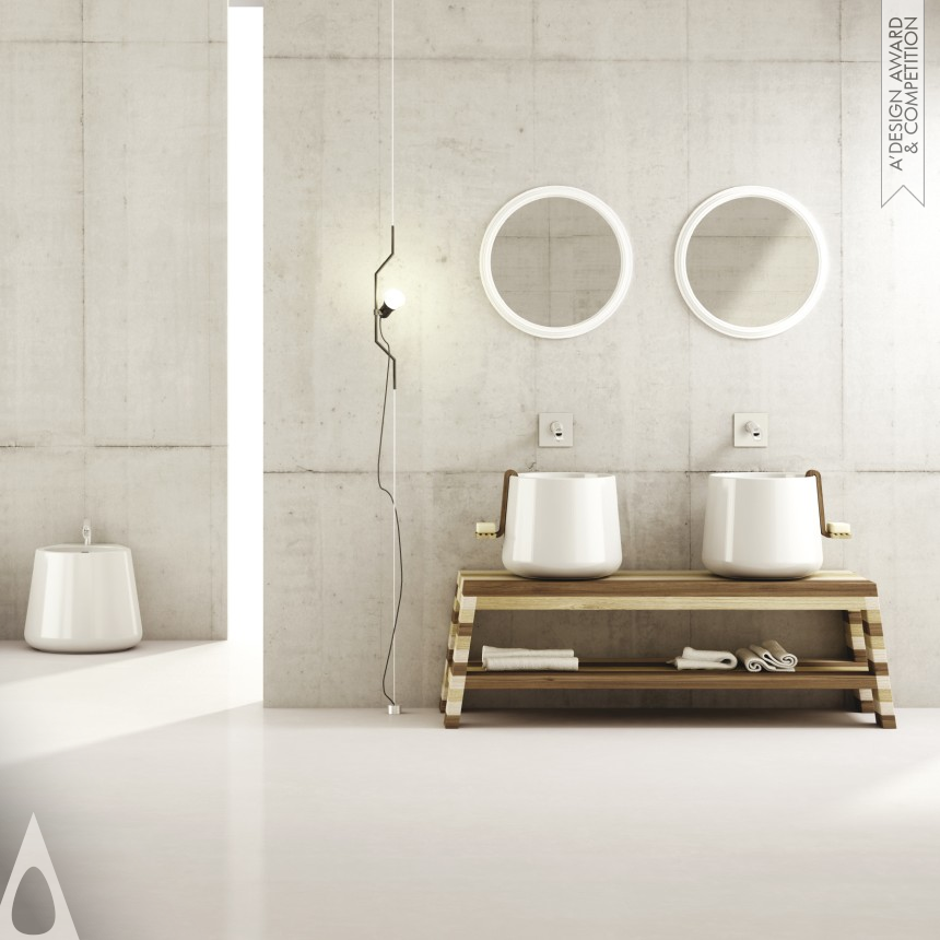 Platinum Bathroom Furniture and Sanitary Ware Design Award Winner 2013 Catino Bathroom collection 