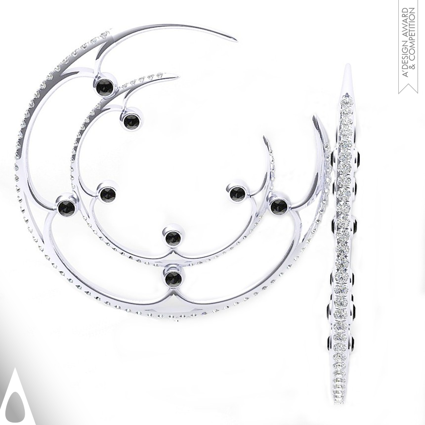 Eclipse Hoop Earrings designed by Takayas Mizuno