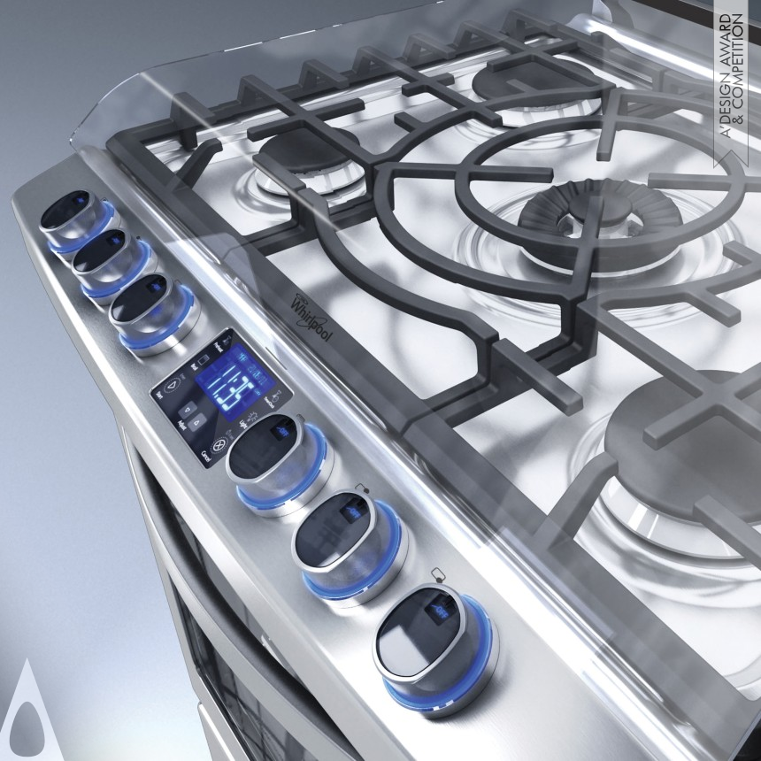 Silver Home Appliances Design Award Winner 2013 Dragon Gas Range  