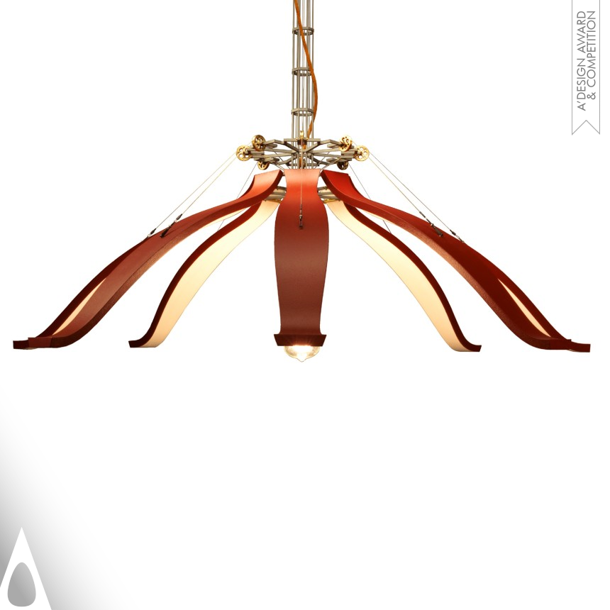 Jesse Stefani's Blossom Articulating light fixture