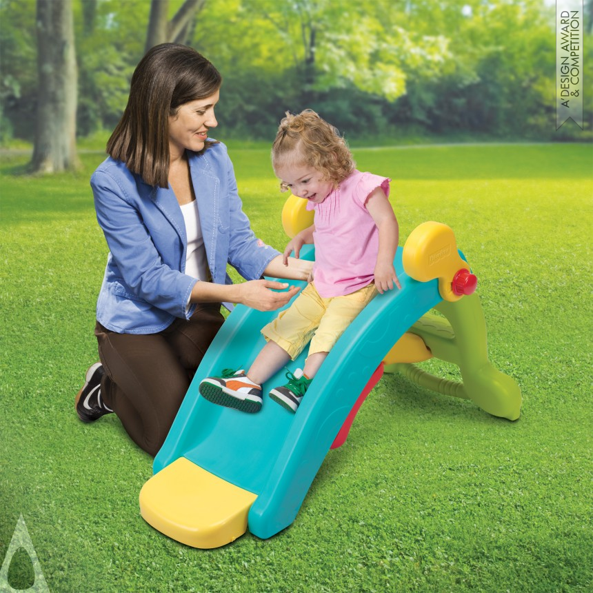 2-in-1 Slide to Rocker - Bronze Baby, Kids' and Children's Products Design Award Winner