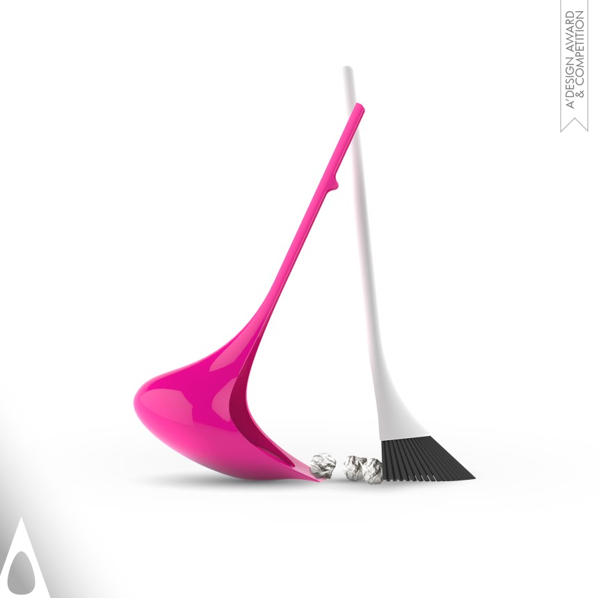 Silver Idea and Conceptual Design Award Winner 2013 Ropo Dustpan and Broom 