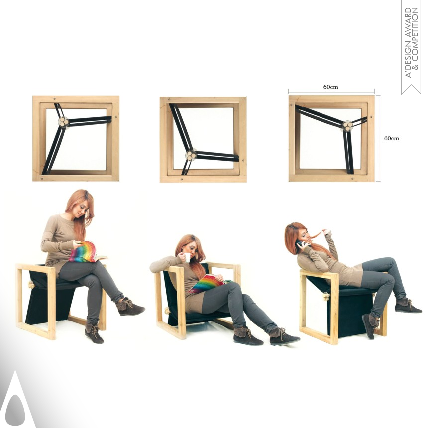 Arash Shojaee's charchoob Multifunctional Chair