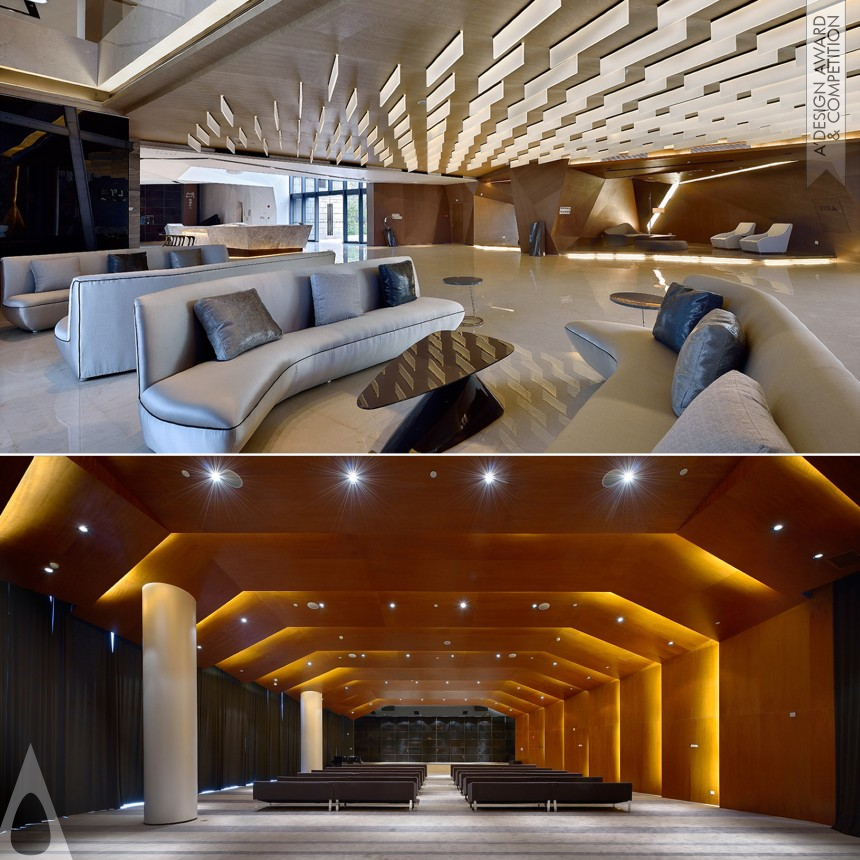 Golden Interior Space and Exhibition Design Award Winner 2014 TIMES BUND CLUBHOUSE Club House  