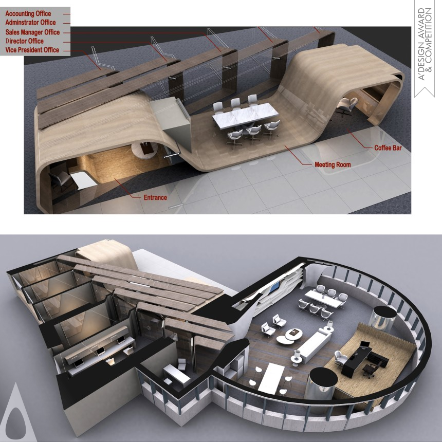 Kris Lin's FLOW LINE Office Building