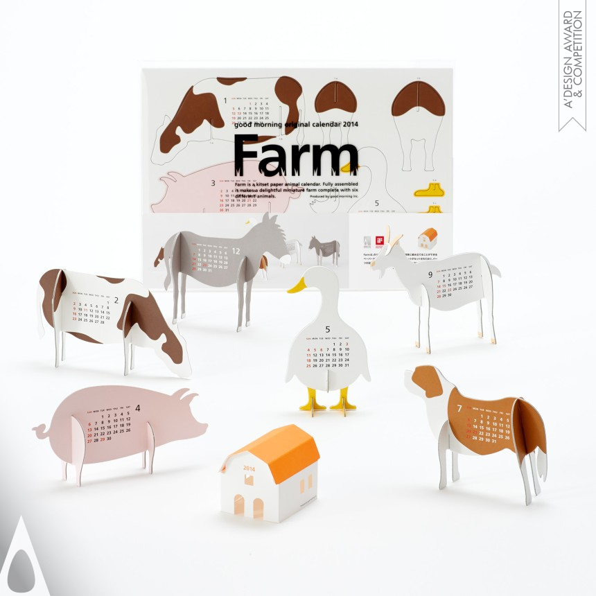 Katsumi Tamura Calendar 2014 “Farm”