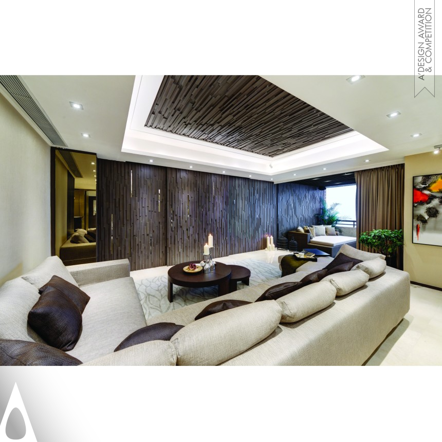 Bronze Interior Space and Exhibition Design Award Winner 2014 Hong Kong Parkview Residence 