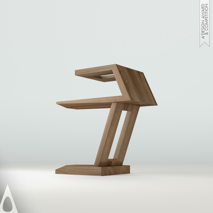 Iron Furniture Design Award Winner 2014 Stark End Table End Table 