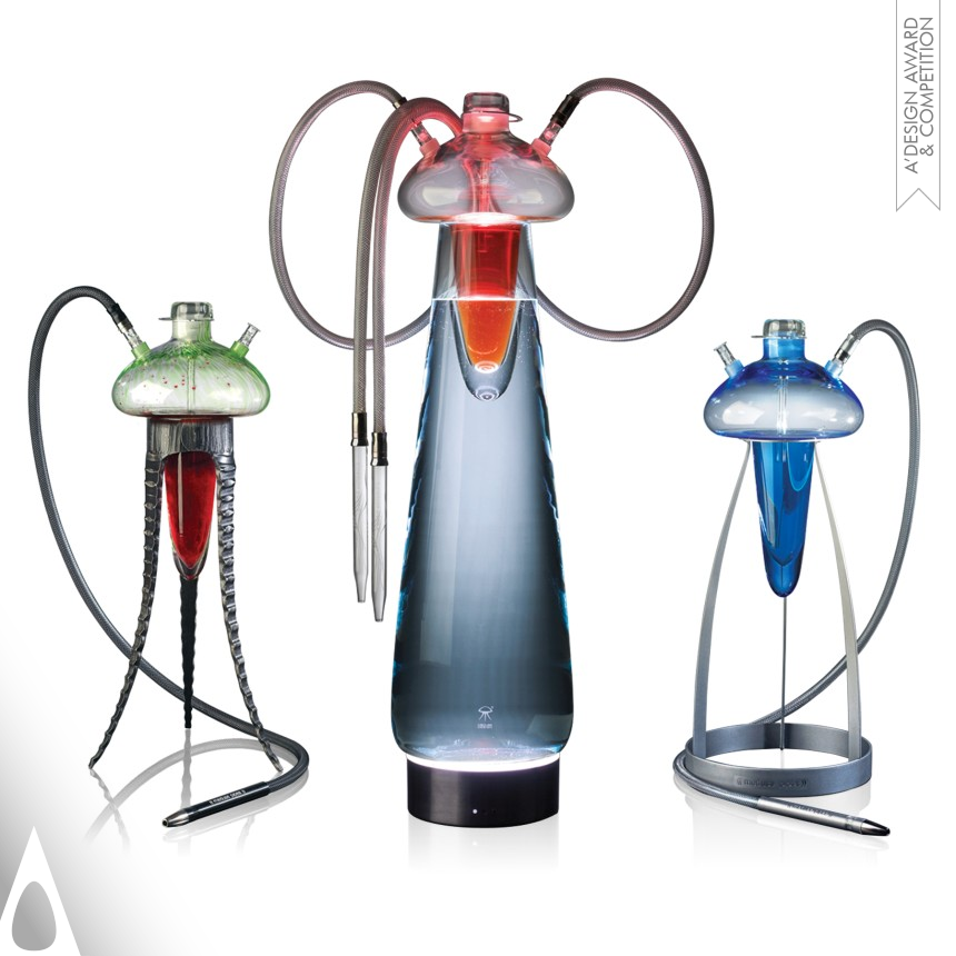 Golden Furniture Design Award Winner 2014 Meduse Experience Shisha, Hookah, Nargile 