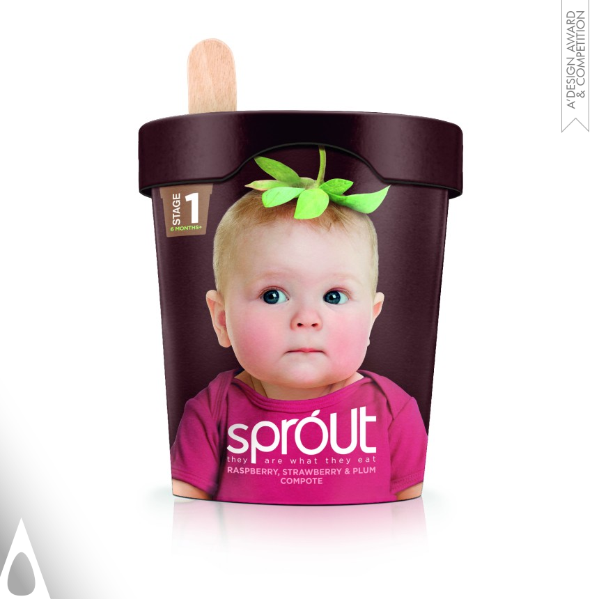 Springetts Brand Design Consultants's Sprout Baby food brand