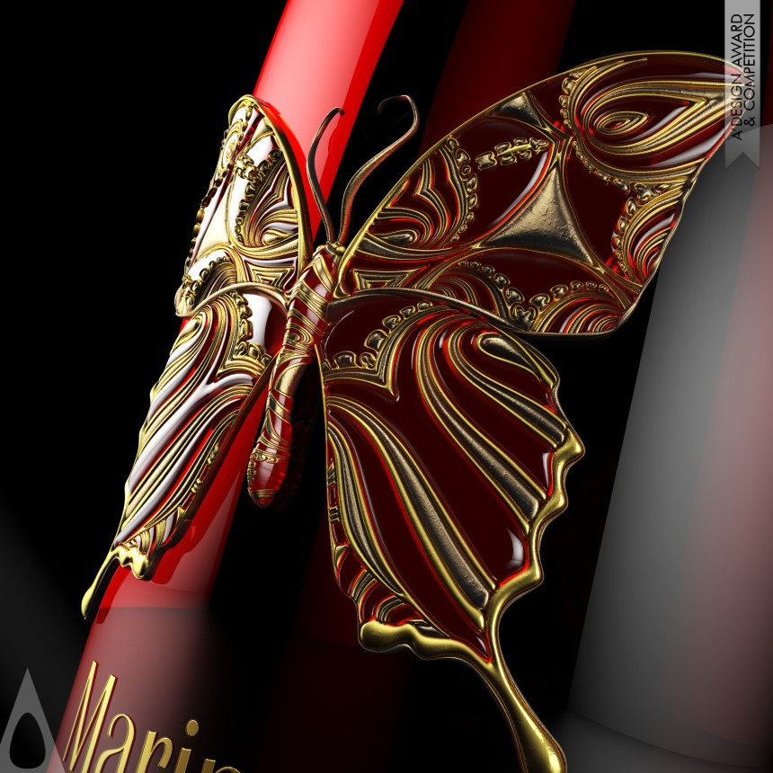 Mariposa - premium red wine designed by Vladimir N. Bratchenko