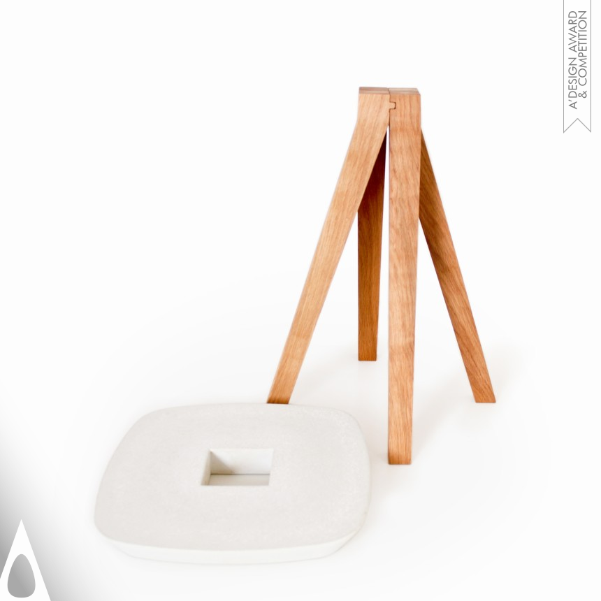 Ydin Stool designed by Franck Divay