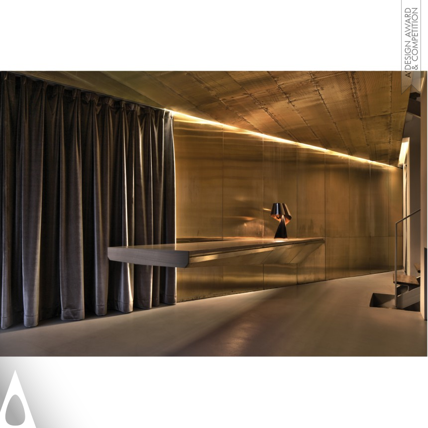 Bronze Interior Space and Exhibition Design Award Winner 2014 Beijing Artists' House Residential Interior 