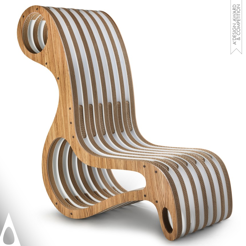 Bronze Furniture Design Award Winner 2014 X2Chair Sustainable armchair 