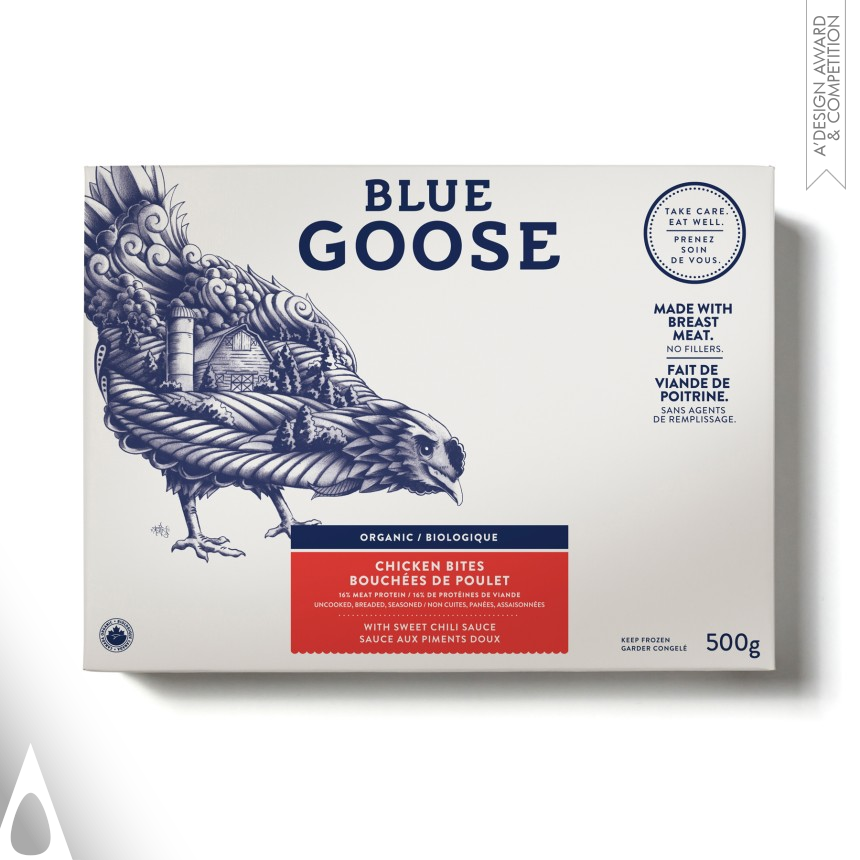 Platinum Packaging Design Award Winner 2014 Blue Goose  Product Packaging 