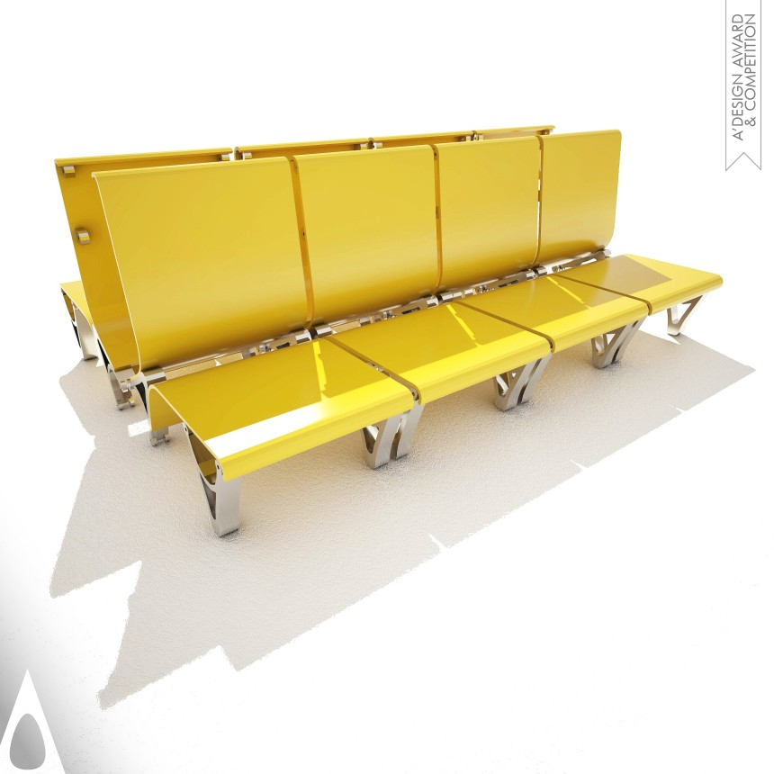 Silver Furniture Design Award Winner 2014 seating for stations Seating 