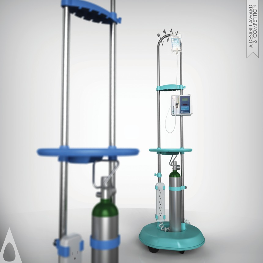 TEAMS Design's Safepole Hospital IV Pole