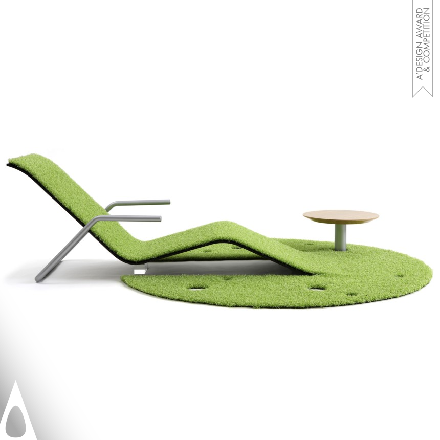 Turf Rug Lounger - Silver Furniture Design Award Winner