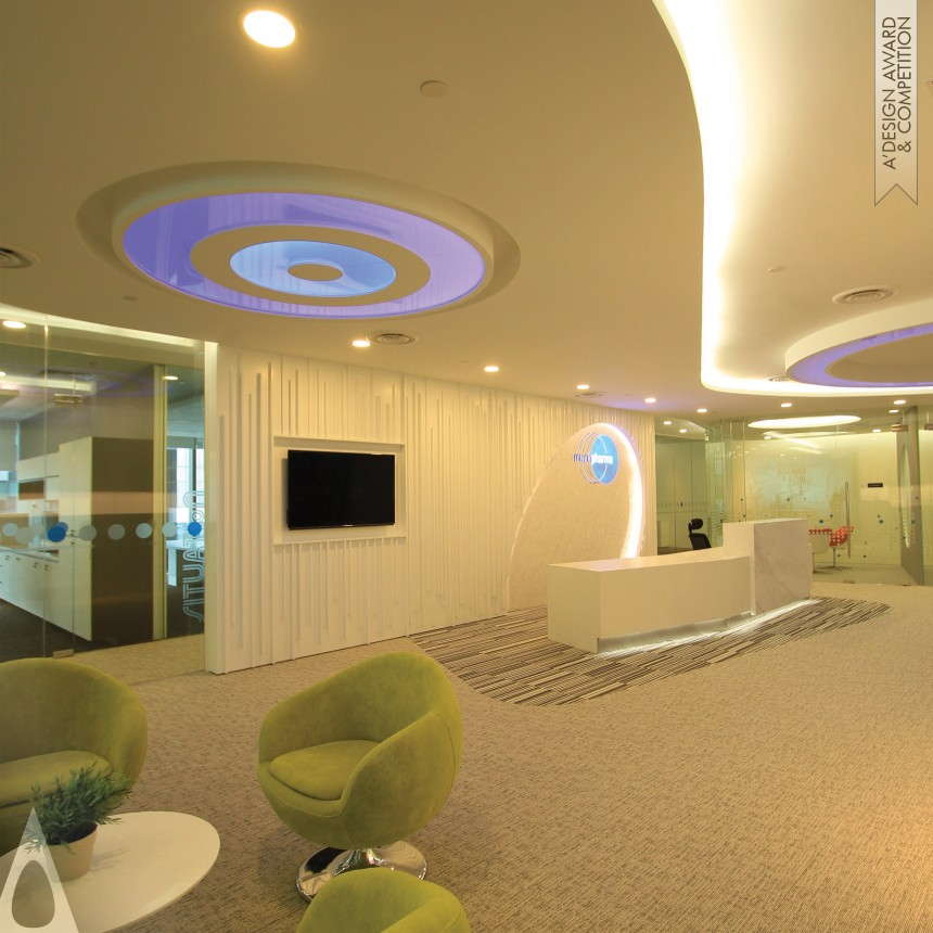 Office Interior of Mundipharma Singapore designed by Priscilla Lee Pui Kee