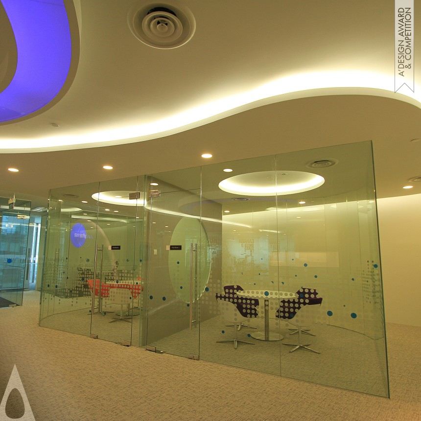 Priscilla Lee Pui Kee's Office Interior of Mundipharma Singapore Office Interiors