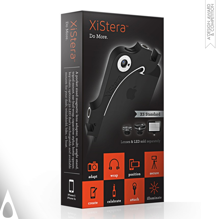 XiStera: Multi Tool For iPhone - Bronze Digital and Electronic Device Design Award Winner