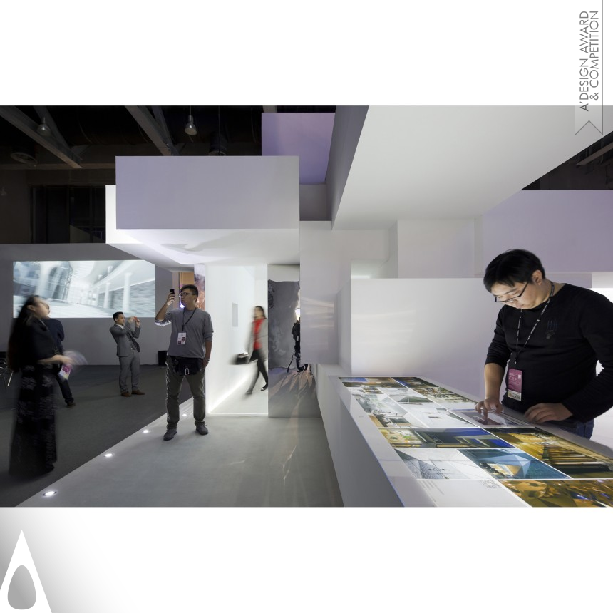 Silver Interior Space and Exhibition Design Award Winner 2014 Ideaing Exhibition space 