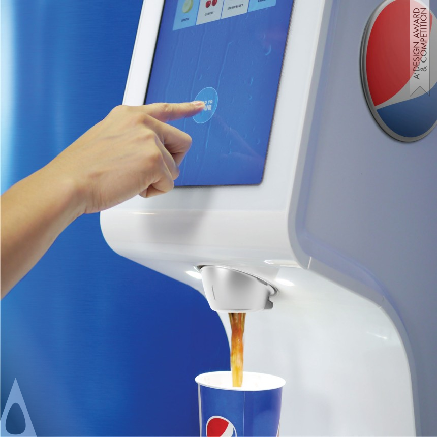 Pepsi Touch Tower 2.0 designed by PepsiCo Design & Innovation