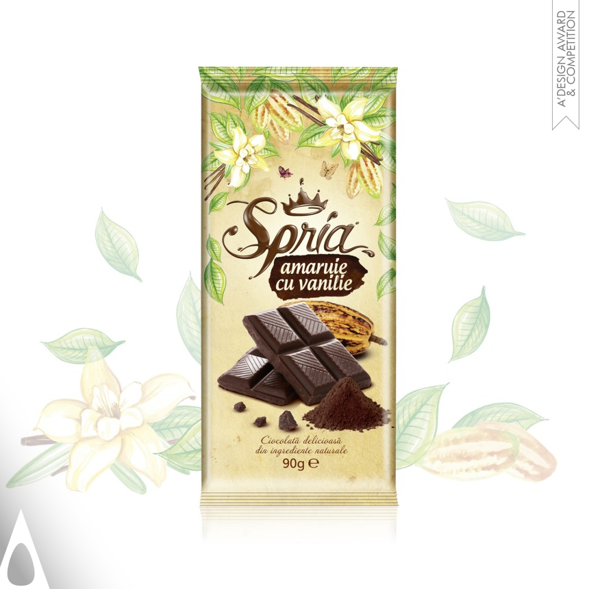 Spria Chocolate - Iron Packaging Design Award Winner