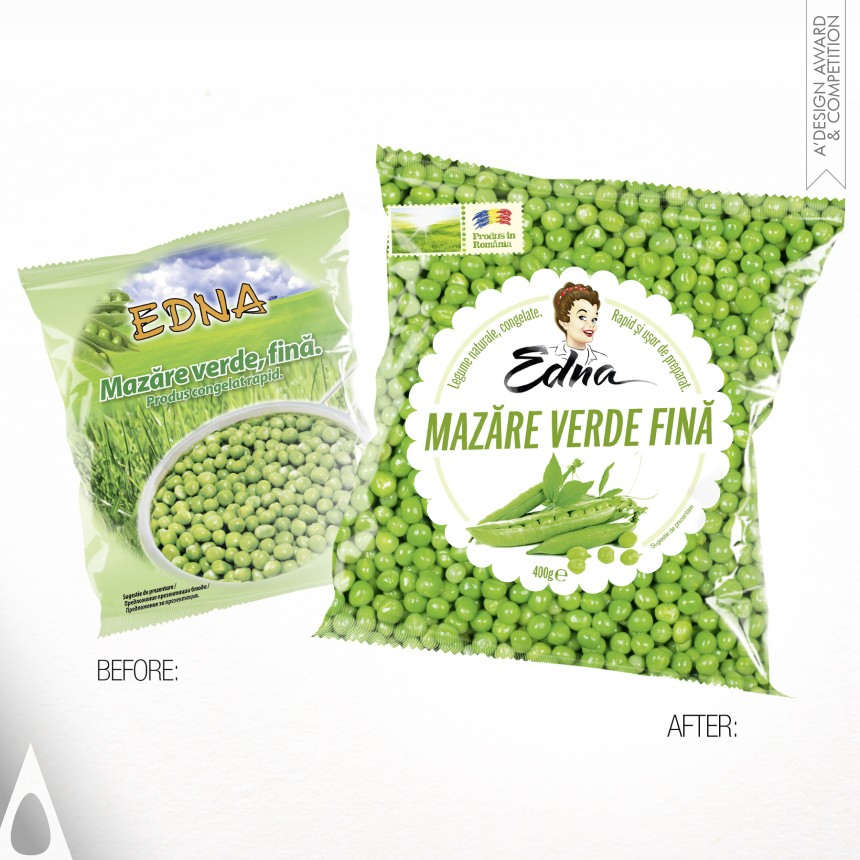 Edna  - Silver Packaging Design Award Winner