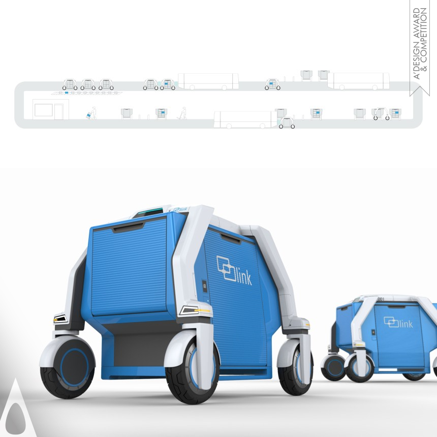 Iron Vehicle, Mobility and Transportation Design Award Winner 2014 link_urban logistics Urban Logistics 