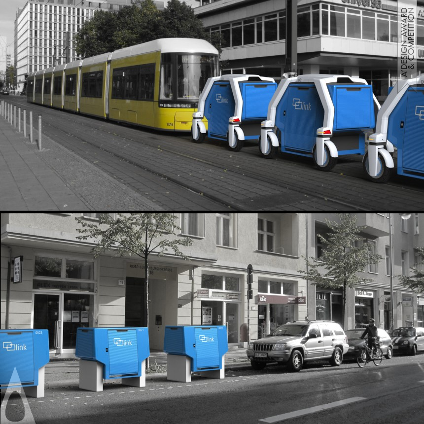 link_urban logistics - Iron Vehicle, Mobility and Transportation Design Award Winner