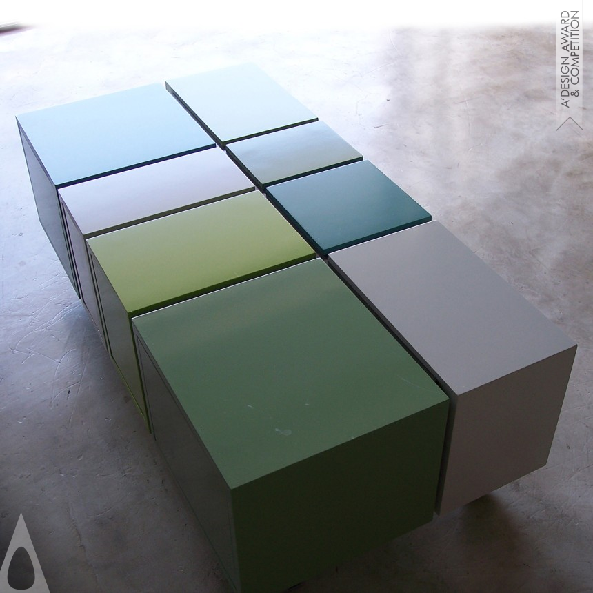 Cell Coffee Table designed by Anna Moraitou, Desarch Architects