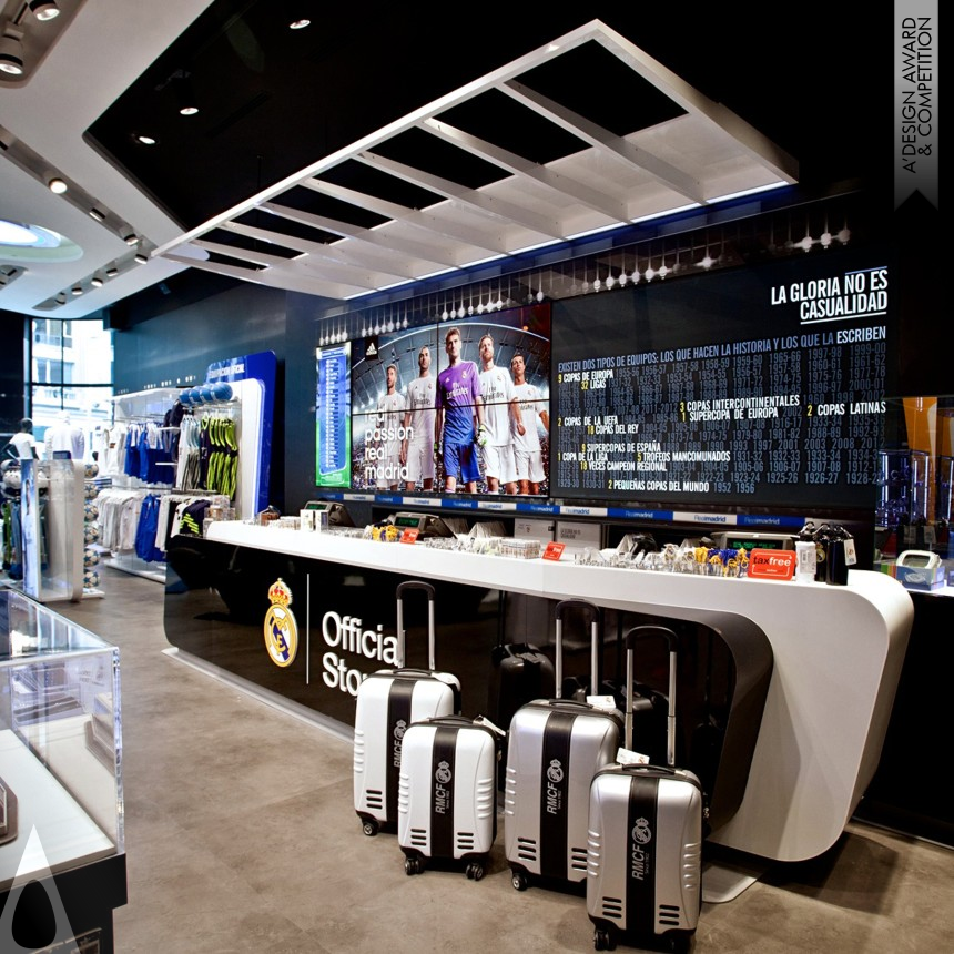 sanzpont [arquitectura]'s Real Madrid Official Store Official Store, Retail