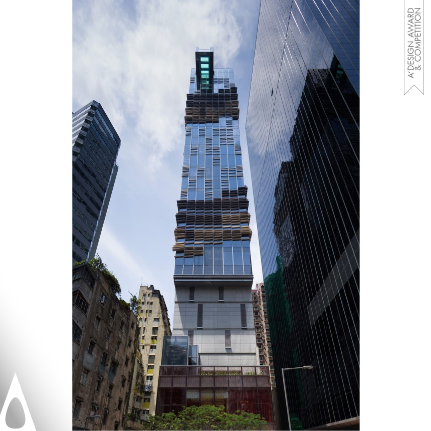 Platinum Architecture, Building and Structure Design Award Winner 2014 Hotel Indigo Hong Kong Island Architecture - Hotel 