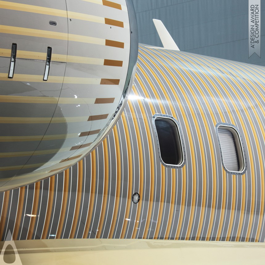 Bronze Graphics, Illustration and Visual Communication Design Award Winner 2014 AIR LINES Aircraft Livery Design 