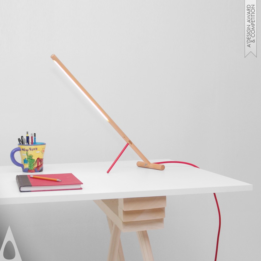 Peg-Lamp designed by Gagan Singh