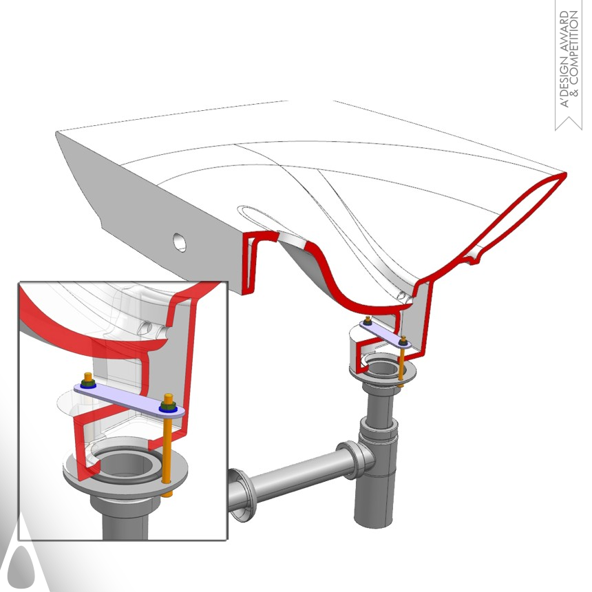 SEREL Purity Washbasin - Bronze Bathroom Furniture and Sanitary Ware Design Award Winner