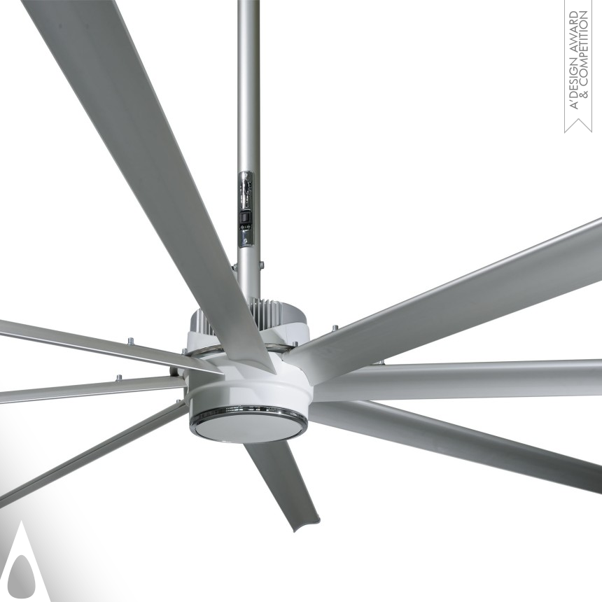 Silver Building Materials and Construction Components Design Award Winner 2014 Essence Ceiling Fan 