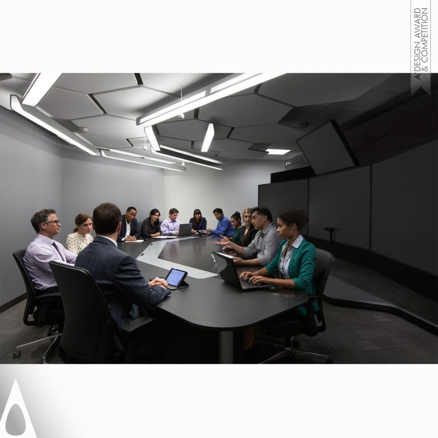 Polycom RealPresence Immersive Studio designed by Pip Tompkin Studio