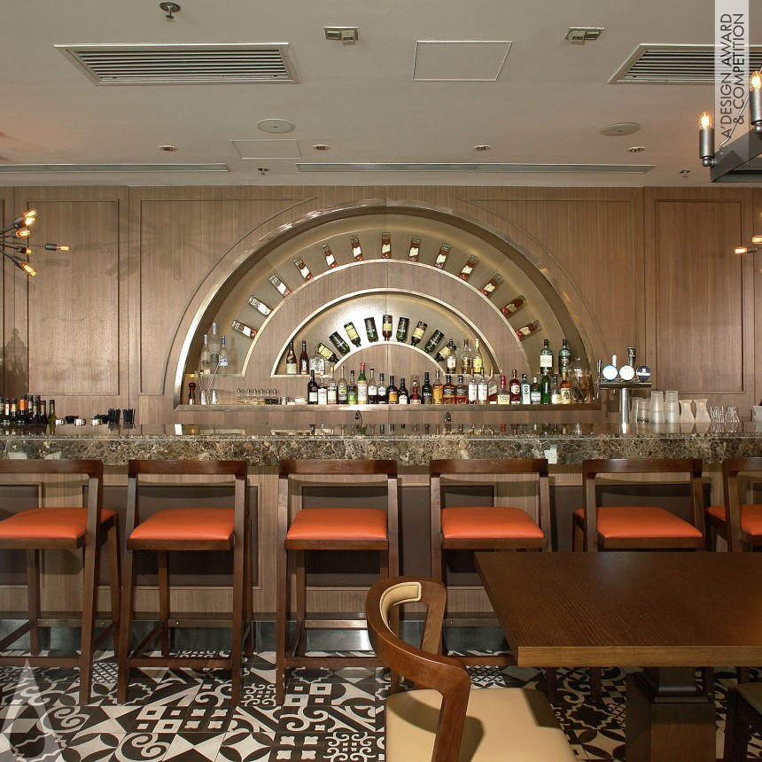 Iron Interior Space and Exhibition Design Award Winner 2014 Liberty Exchange Bar and Restaurant 