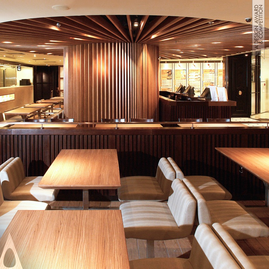 Bronze Interior Space and Exhibition Design Award Winner 2014 Cafe de Coral Fast Food Restaurant 