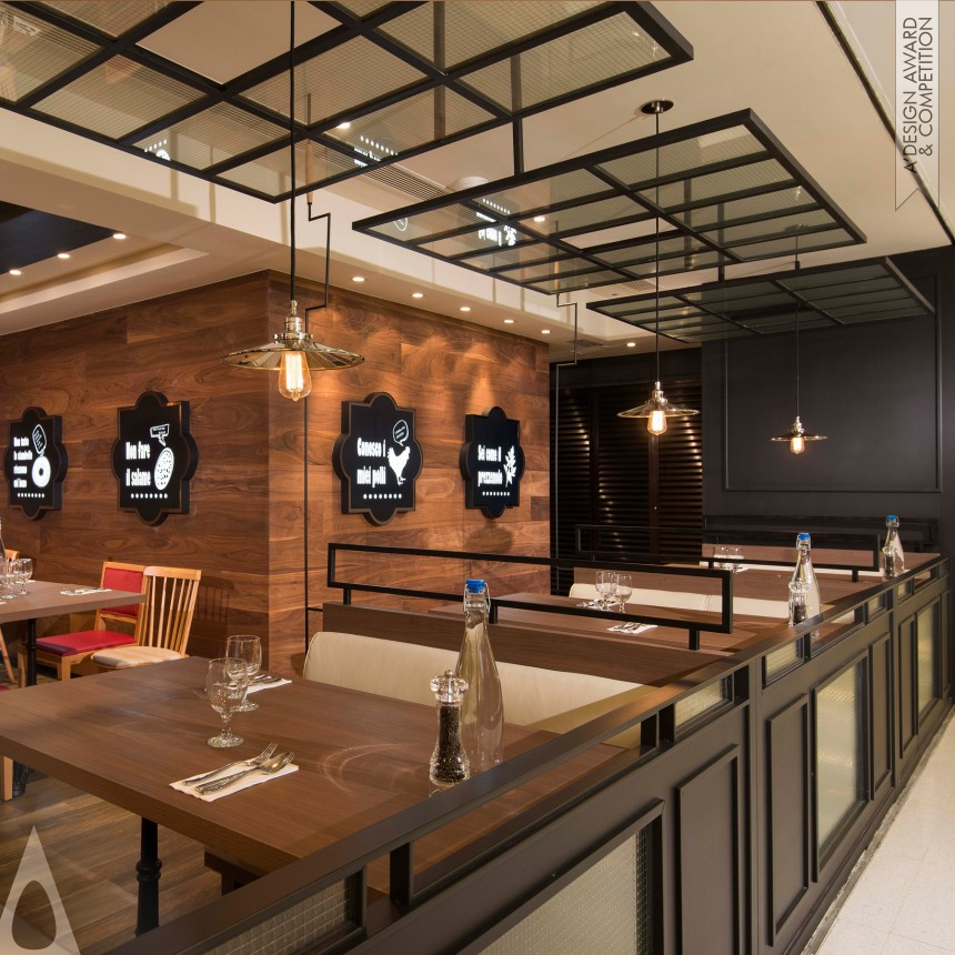 Spaghetti House - Bronze Interior Space and Exhibition Design Award Winner