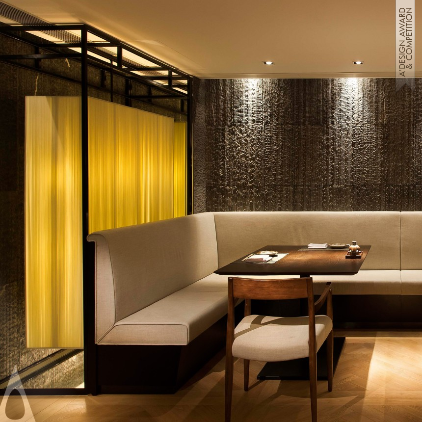 Bronze Interior Space and Exhibition Design Award Winner 2014 Masu Japanese Restaurant 