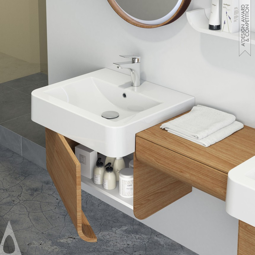 Silver Bathroom Furniture and Sanitary Ware Design Award Winner 2014 Sott'Aqua Marino Bathroom Furniture 