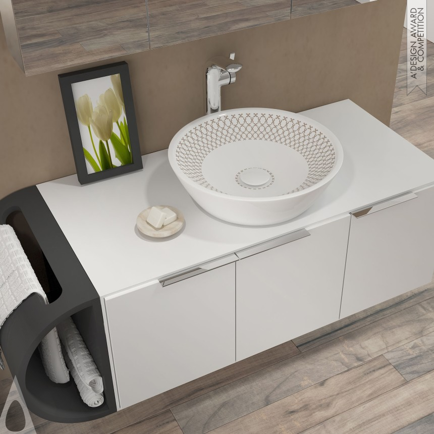 Iron Bathroom Furniture and Sanitary Ware Design Award Winner 2014 Soluzione Bathroom Furniture 